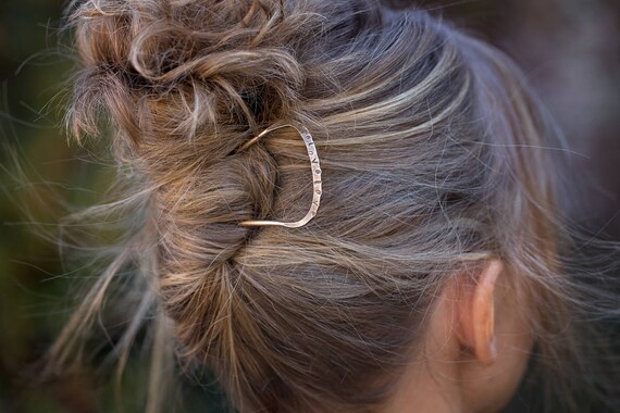 Stunning Bun Holder Hair Jewelry Hair Fork For French Twist Etsy