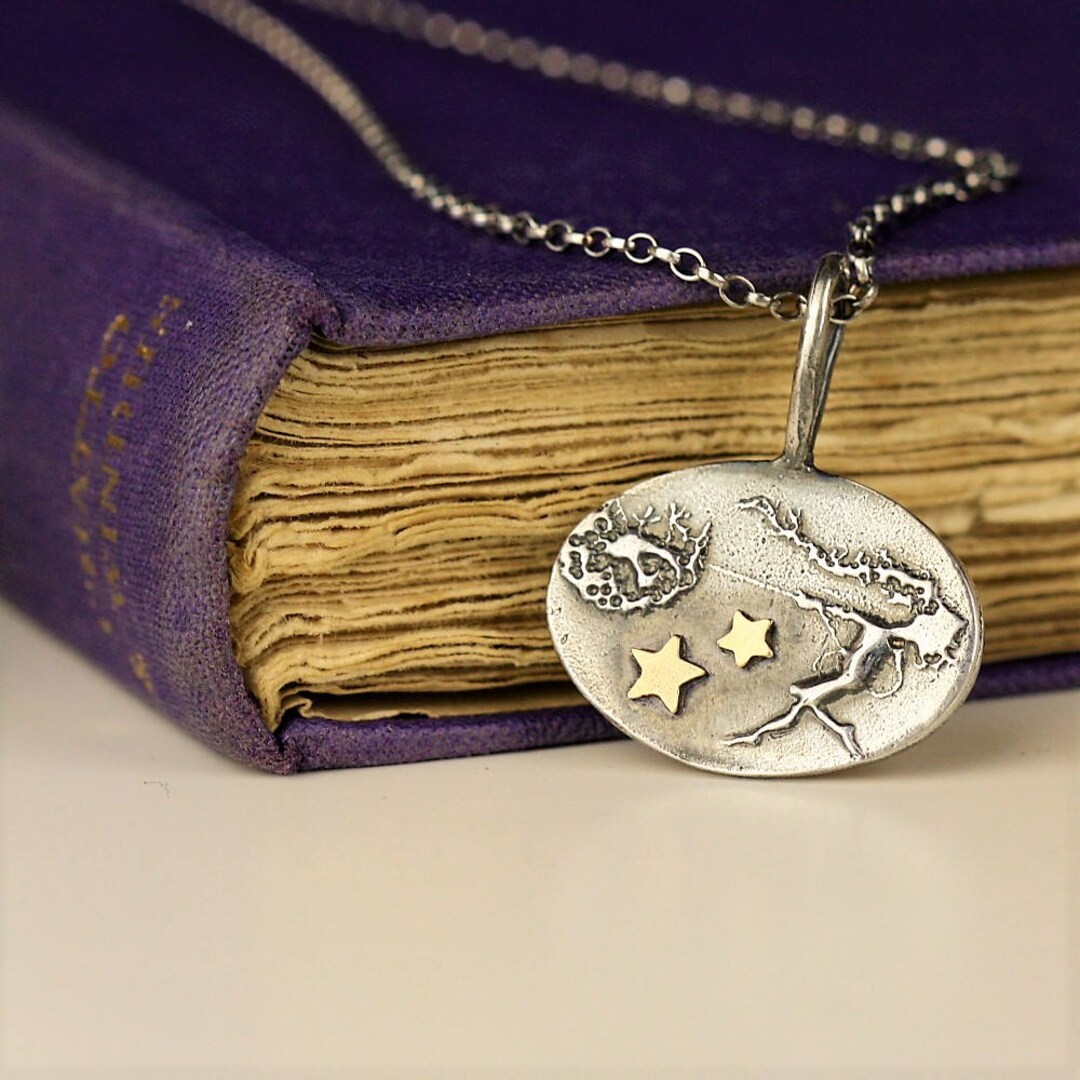 アパレル通販サイトランキング Fairy Gold and Silver Handmade Necklace, Stars Gold Solid その他