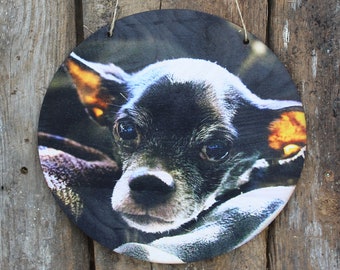 Pet Photo Dog Photo Your Photos on Wood Memories on Wood Your Picture Printed Personalized Custom Gift Idea Home Decor USA