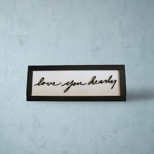 Rustic Farmhouse Handwriting Sign • Your Personal Handwriting on Distressed White Wood Custom Sentimental Wall Decor for Cozy Country Homes