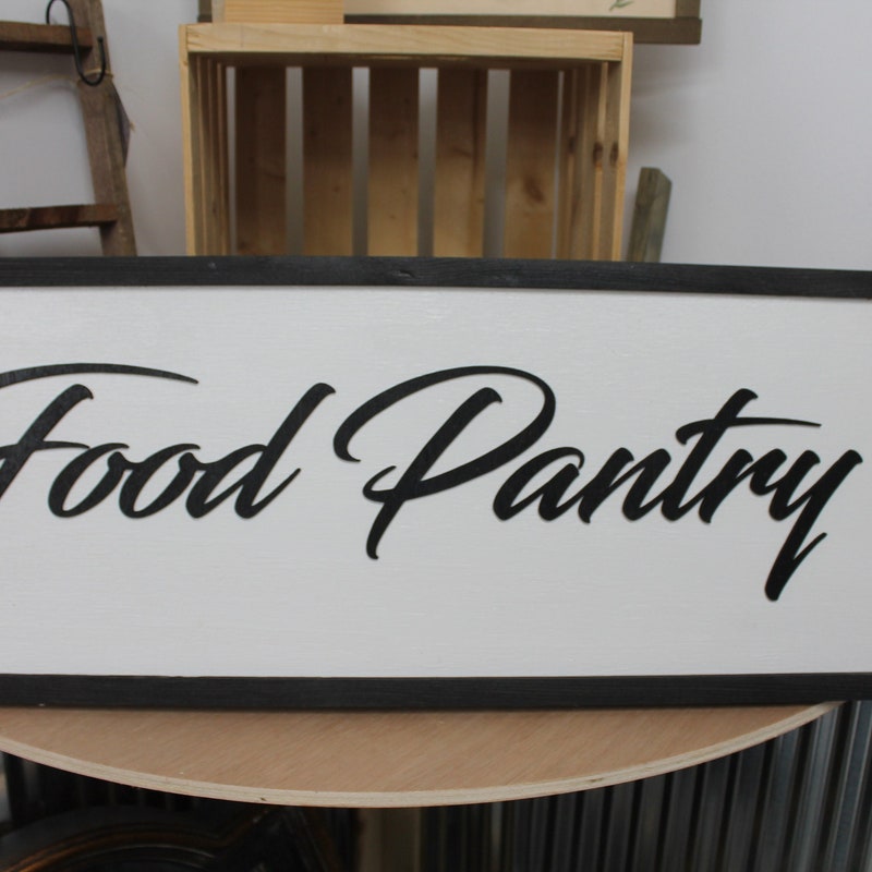 Pantry Name Plates Etsy