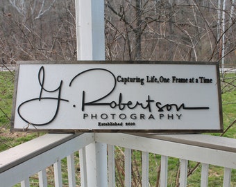 Custom wood Sign, laser cut sign, large wood sign, commercial signage, outdoor hanging sign use my logo graphic office wooden decor desk