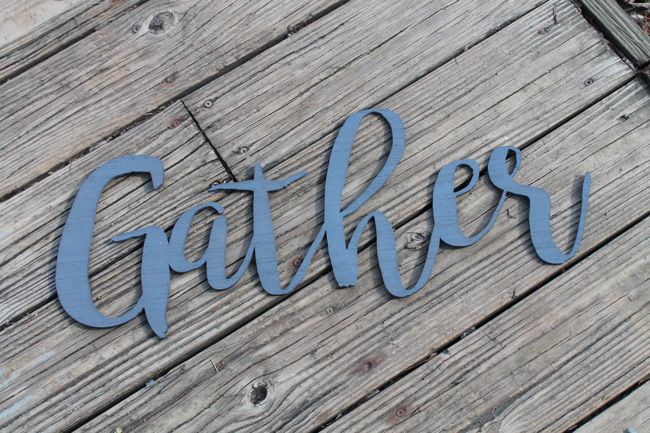 Gather Sign Printable