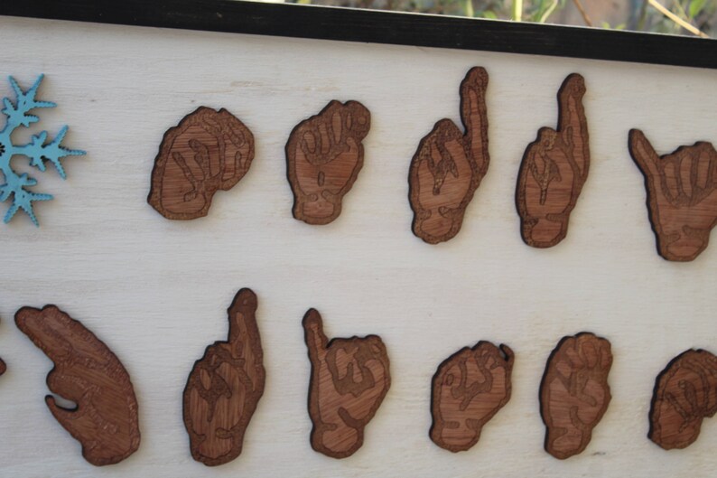 American Sign Language ASL Merry Christmas Sign for the - Etsy