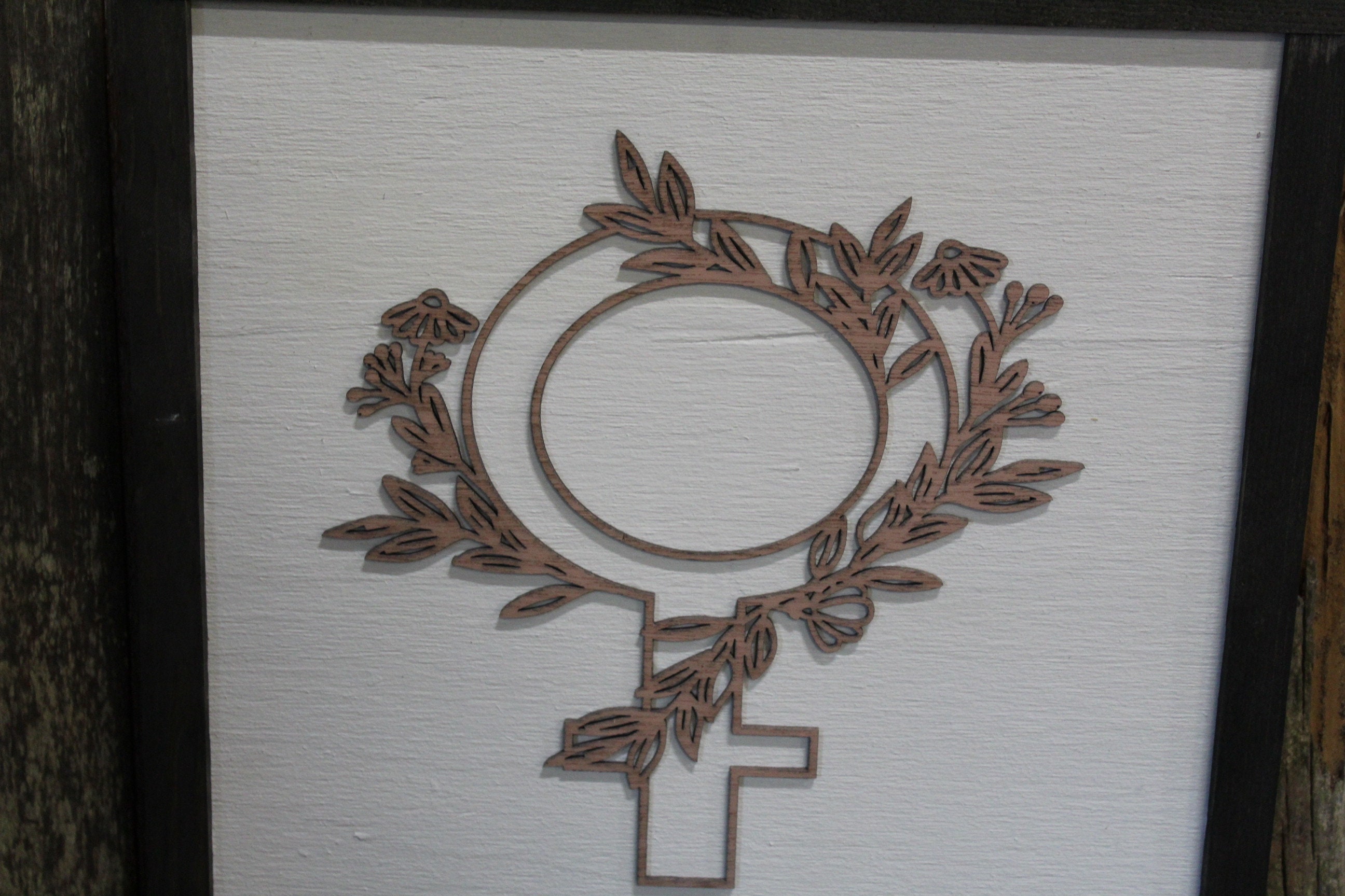 Women Sign Feminist Sign Lady Feminine Wood Sign 3D Raised | Etsy