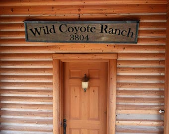 Custom Rustic Wood Business Sign: 3D Laser Cut Logo, Company Name