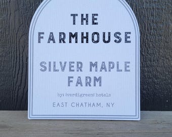Custom Waterproof Wood Grain PVC Business Sign: Contour Cut, Weatherproof