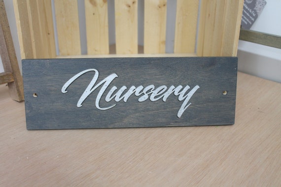 Church School Nursery Business Sign Unframed Commerical Signage 3D Raised Letters Church Wooden Sign Customizable Matching Direction