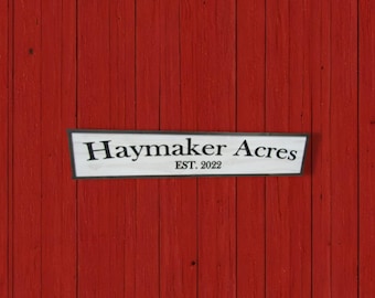 3D Custom Family Name Sign Personalized Farmhouse Wood Sign Raised Letter Last Name Plaque Rustic Homestead Established Custom Wall Decor