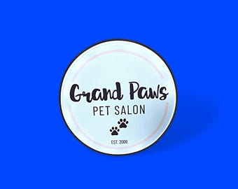 Custom UV Printed Logo Light • Personalized Business Sign • LED Lighted Logo Sign for Shops, Salons & Boutiques