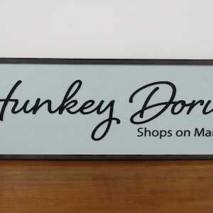 Large Custom Business Sign Commerical Signage We Use Your Actual Graphic Business Logo Wood Laser Cut Out 3D Extra Large Hunkey Dorie
