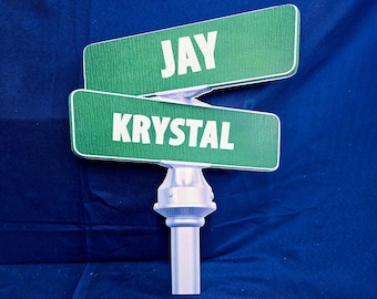 Custom Personalized Street Sign: Customize the PVC sign with any name!