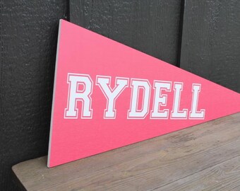 Custom Highschool Sports Team Pennant Feild Banner Printed Sign Contour Weatherproof PVC smooth Personalized Great for hanging or mounted