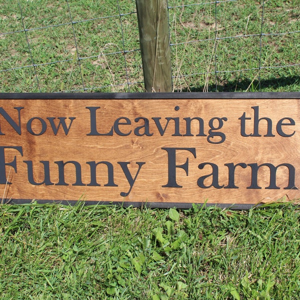 Funny Exit Sign Etsy