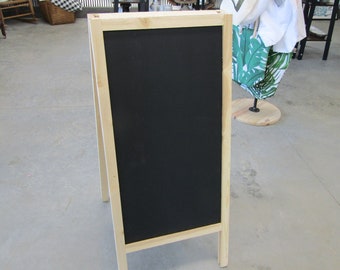 Chalk Board Daily Specials Sidewalk Sandwich Board A Frame Folding Affordable Info Sign Free Standing Extra Large Commercial Hinge Outdoor