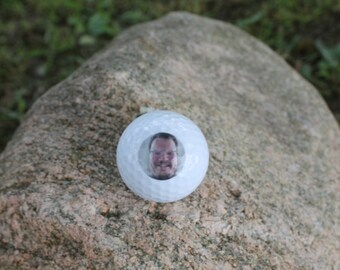 Your Image on a Golf Ball Logo Golf Ball Set Picture Custom Personalize Single or Bulk Fathers Day Logo Sports Unique