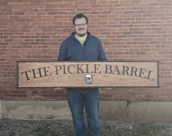 Custom Ranch Sign: Large Rustic 3D Laser Cut with Printed Logo Wood Business