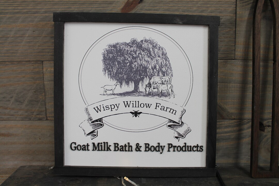 Custom Business Logo Sign: Rustic Wood 3D Laser Cut Signage - Etsy