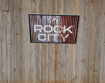 See Rock City Sign: Rustic Outdoor Decor, Weatherproof Print (10x16)