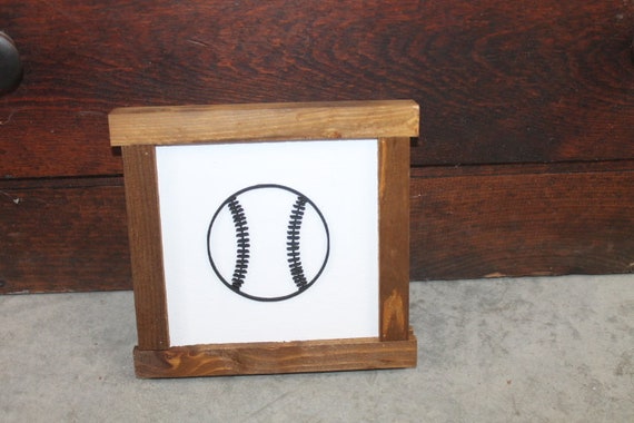 Baseball Softball Sports Athlete Gym Ball Game Day 3D layered Sign Handmade Decor Play Room Decor Player Playmaker Home Run Team