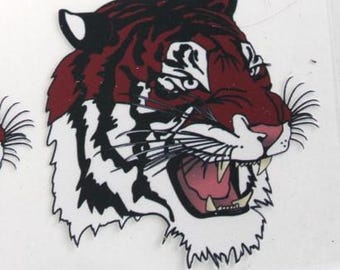 Custom School Logo Business Theme Decal Waterproof Sheet Full Color Sticker Window Deal Wall Lettering Helmet Your School Sports Team