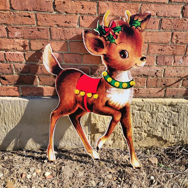 Yard Reindeer - Etsy