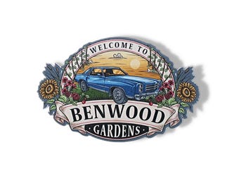 Weatherproof Custom Garden Sign • UV‑Printed Outdoor Welcome Sign • Personalized Plastic Yard or Porch Decor