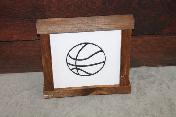 Basketball Sports Athlete Gym Ball Game Day 3D layered Sign Handmade Decor Play Room Decor Player All Net Score Hoop Playmaker Team