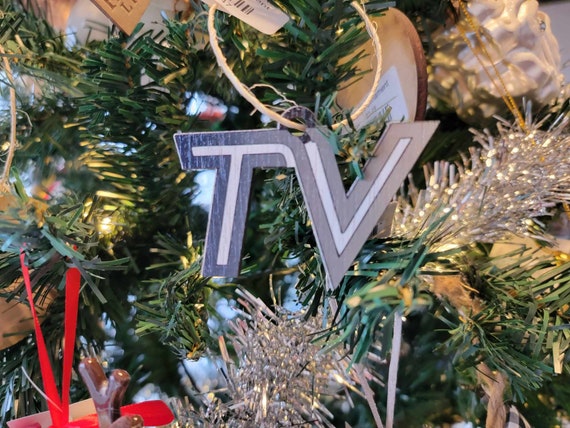 Teays Valley TV Vikings School Logo Ohio District School Keepsake Giftable Graduation Gift Teacher Gift Staff Gift Cutout Ornament