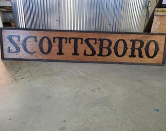 Custom Family Name Ranch Sign Company Personalized Address Farm Signage Commerical Oversized Rustic Business Logo 3D Extra Large Handmade