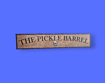 3D & Printed Business Sign • Layered Mixed‑Media Logo Sign • Custom Boutique Branding Decor