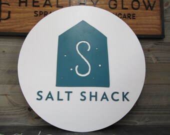 Custom Bar and Grill Cabin Eatery BNB Shack Sign Wooden Your Logo Personalized Simple Affordable Outdoor Indoor Patio Commerical Signage