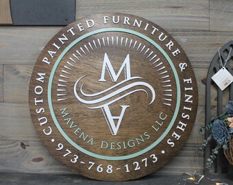 Custom sign logo sign business sign custom quote sign personalized sign salon sign furniture store studio sign for home layered sign wooden