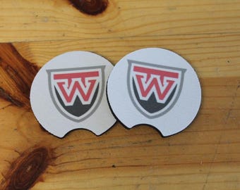 Cup Insert Custom Made to Order Local Fundraiser Idea Full Color Print Car Coaster Wholesale Bulk Printing Branded Logo