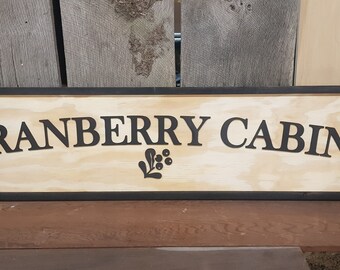 Large Custom Cabin Ranch Over-sized Rustic Business Logo Wood Laser Cut Out 3D Extra Large Sign Footstepsinthepast Handmade Personalized