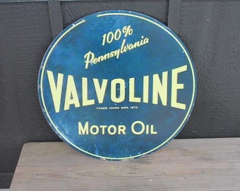 Valvoline Remake Reproduction Gas Metal Sign Printed Garage Outdoor Gift for Men Collector Motor Oil Car