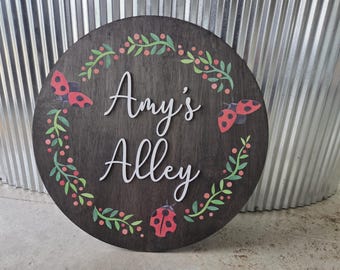 Custom 3D Wood Sign: Laser Cut Plywood, Personalized Logo