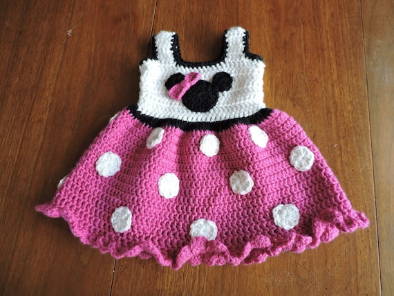 crochet minnie mouse dress