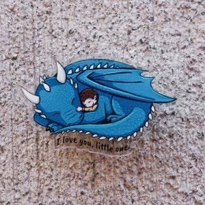 Little One Acrylic Pin