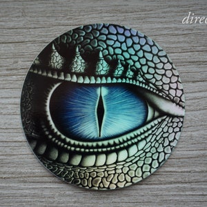 Dragon Eye Holographic Sticker