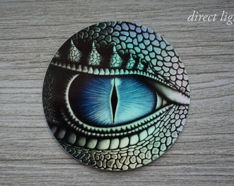 Dragon Eye Holographic Sticker