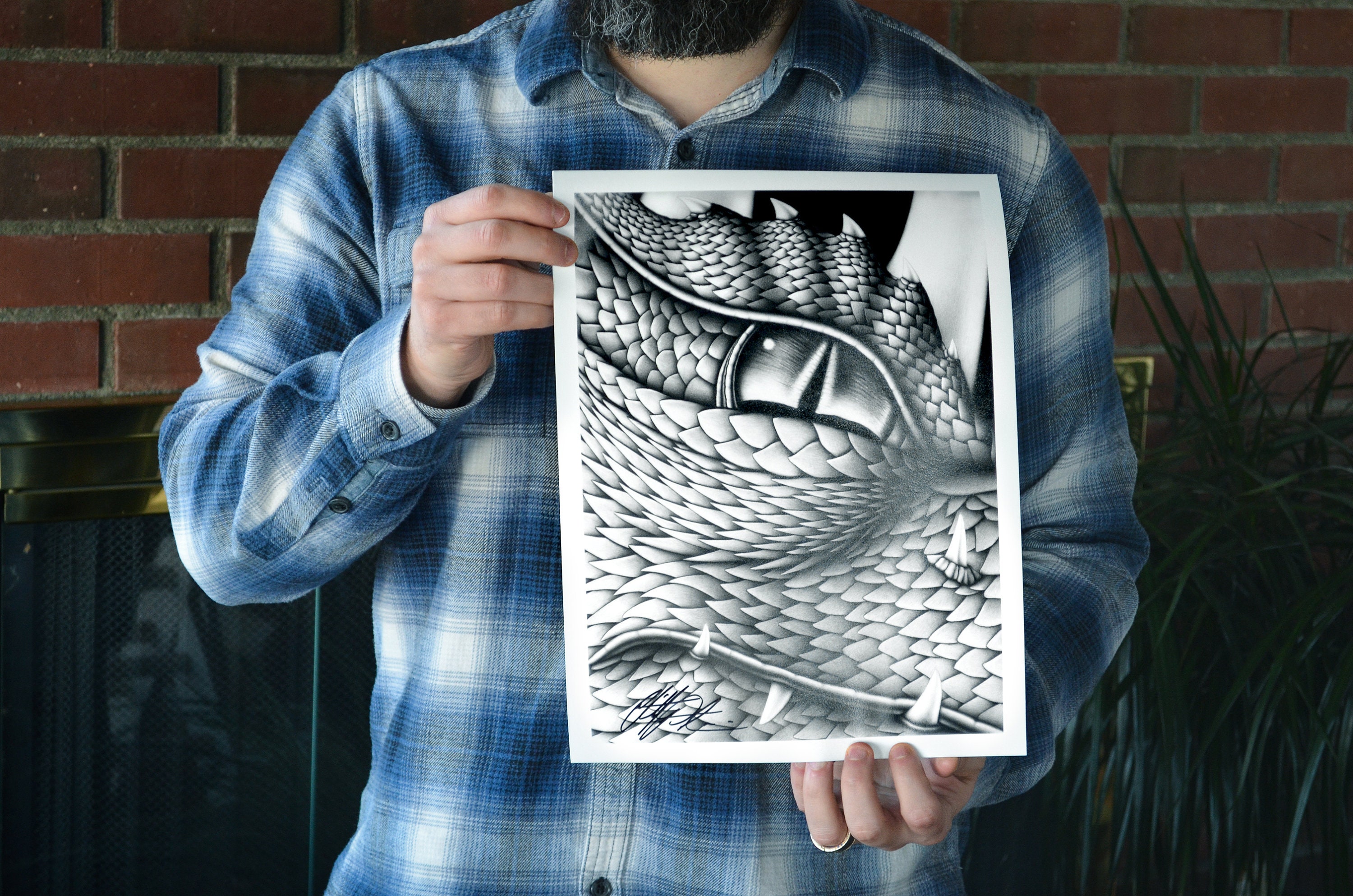 Glaedr's Eye Print - Etsy, image size:3000x1987