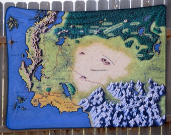 Map of Alagaësia Print - Etsy