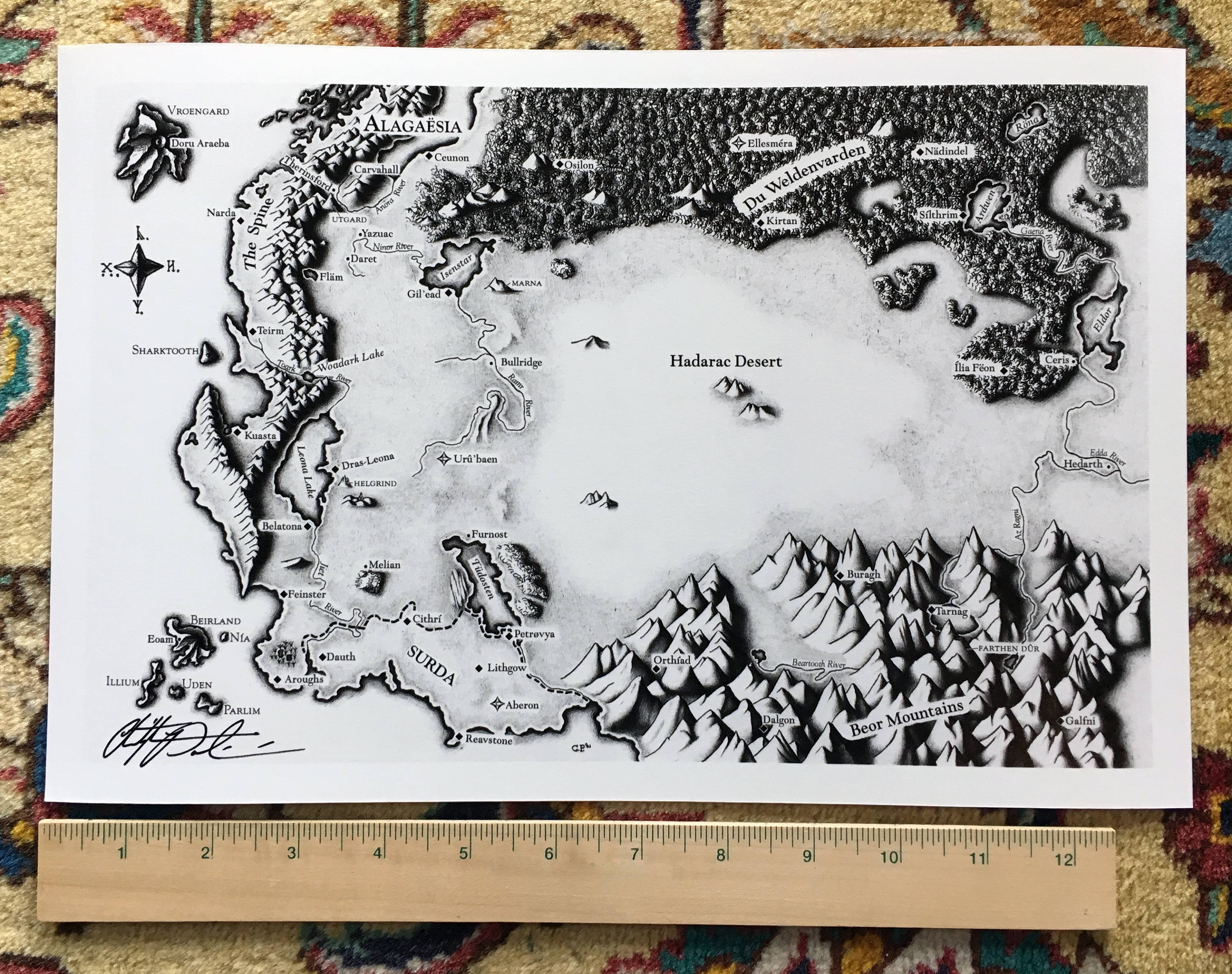 Map of Alagaësia Print - Etsy Ireland