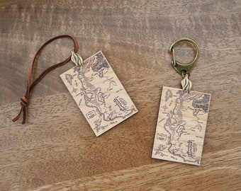 Murtagh's Map Ornament and Keychain