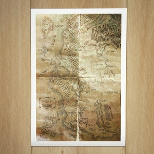 Murtagh's Map Print