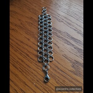 Handmade Stainless Steel Chainmail Bracelet