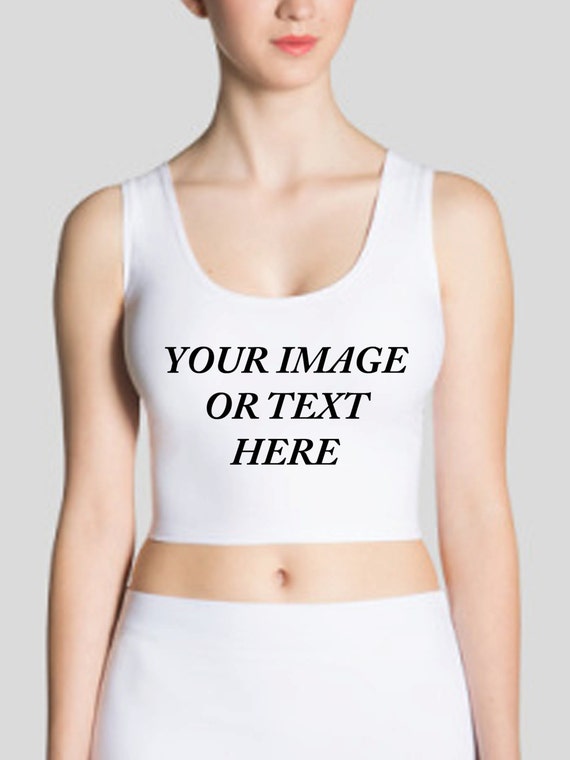 etsy custom crop top
