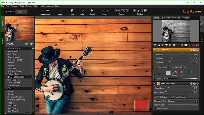 LightZone Pro Digital RAW JPEG Image Photo Editing Software Download Guide