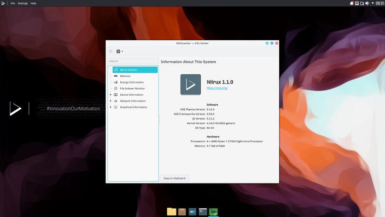 Nitrux Linux Ubuntu Nomad Desktop KDE Bootable USB Step By Step Creation Guide With Linux OS